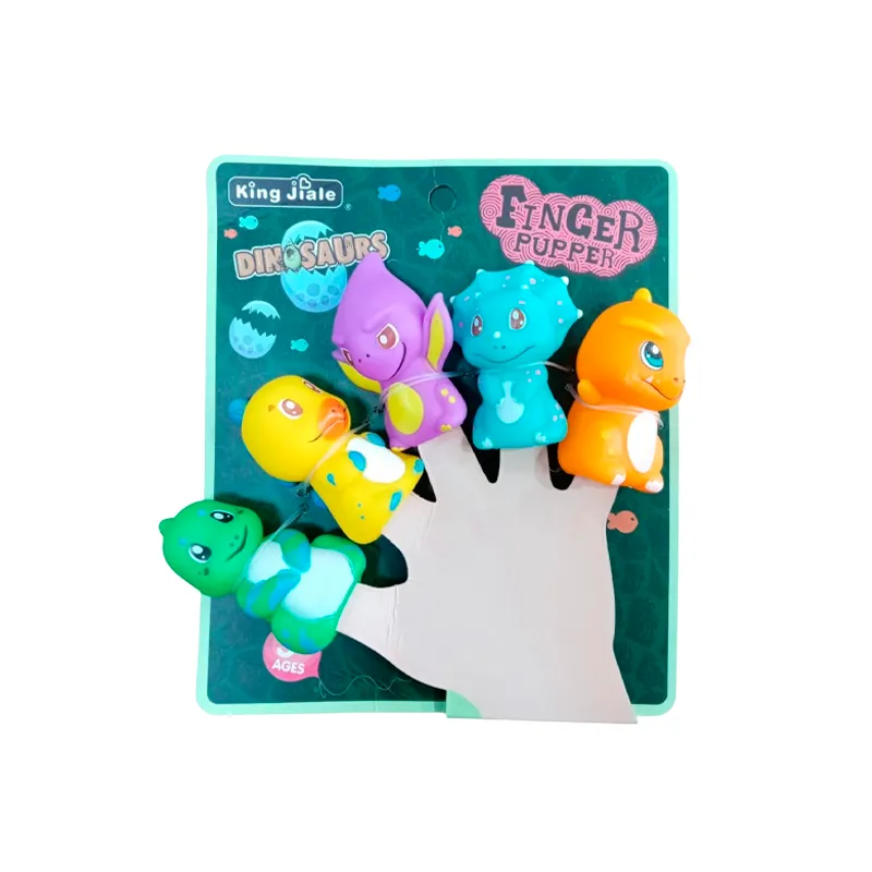 Marioneta de Dedo Dinosaurio Bebe Texco