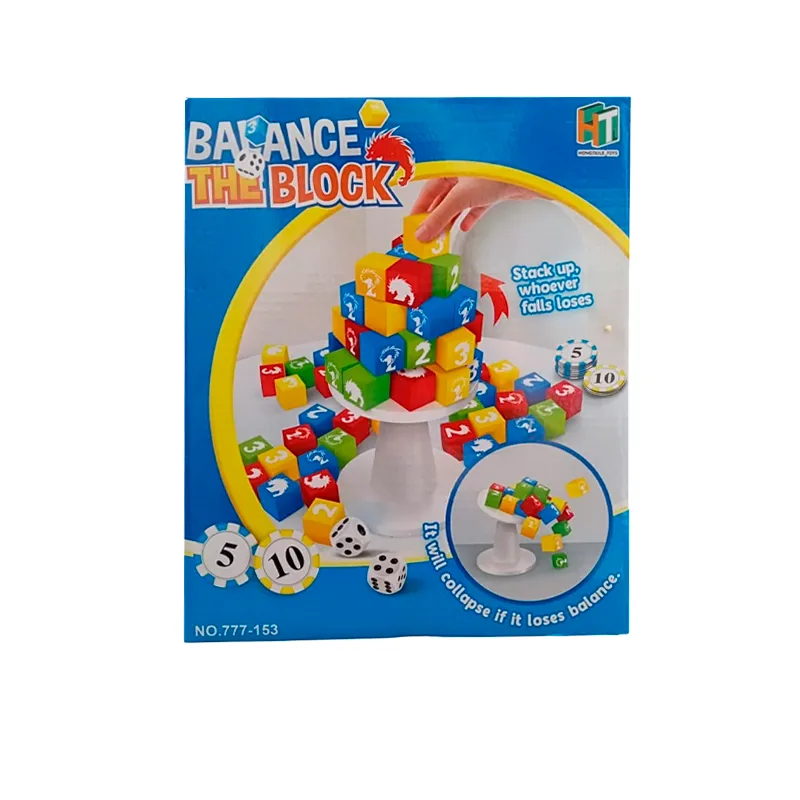 juego de mesa balance the block texco