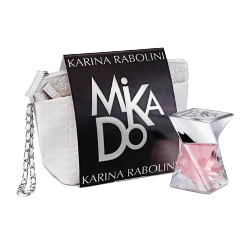 Set Eau de Toilette Mikado 50 mL + Cartera Plata Karina Rabolini