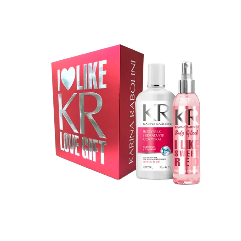 set duo hidratante love red karina rabolini
