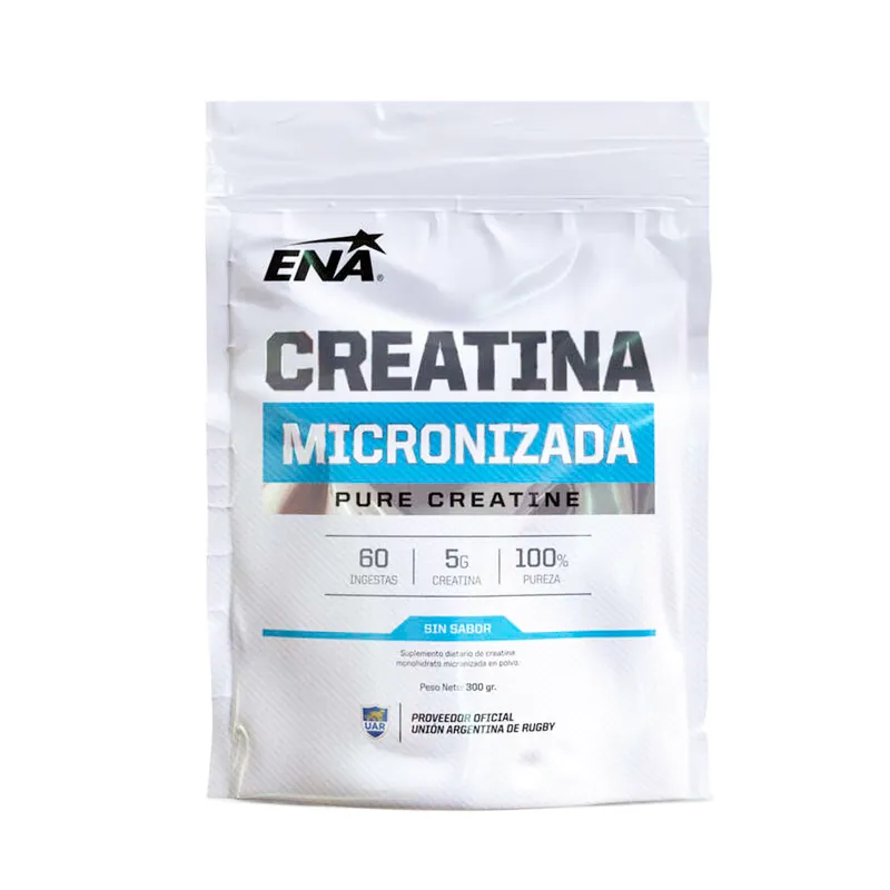 Creatina Micronizada Sin Sabor ENA - Cont. 300 gr