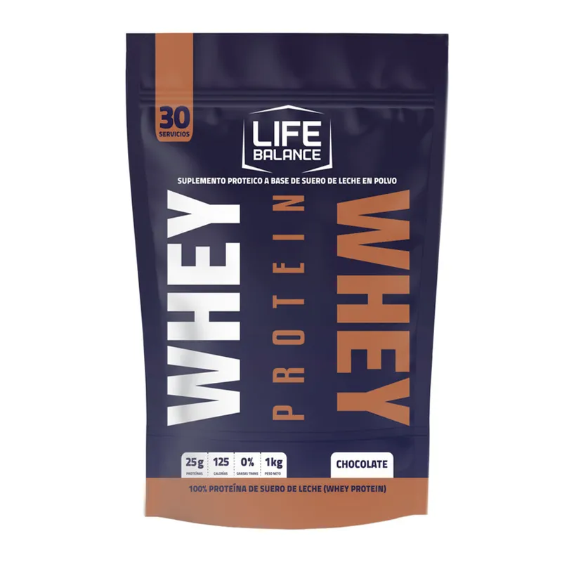 Whey Protein Chocolate Life Balance - Cont. 1 Kg
