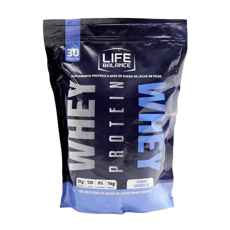 Whey Protein Sabor Vainilla Life Balance - Cont. 1 Kg