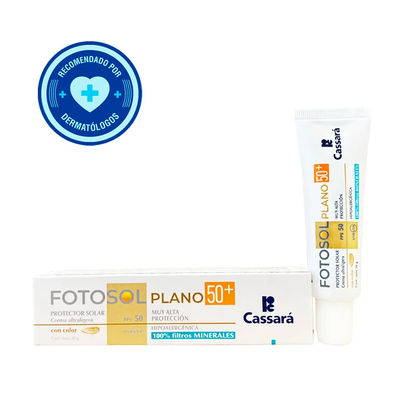 Fotosol Plano 50+ Protector Solar Color FPS50 - Cont. 30 gr