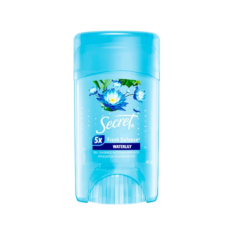 Antitranspirante en Gel 5x Waterlily Secret - Cont.45 gr