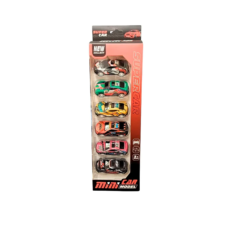 Auto Coleccion 6 Piezas Texco