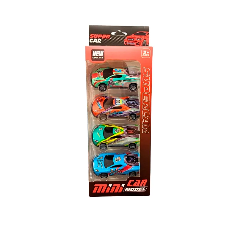 auto coleccion 4 piezas texco