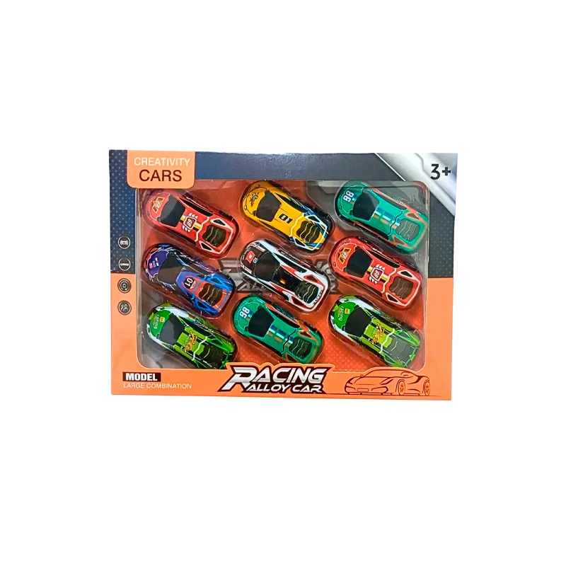 Auto Coleccion 9 Piezas Texco