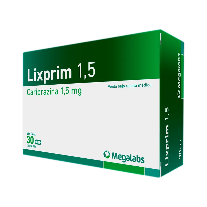 Lixprim Cariprazina 1,5 mg - Cont. 30 Capsulas
