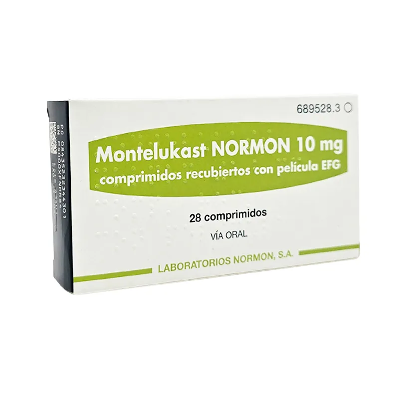 Montelukast Normon 10 mg - Cont. 28 Comprimidos Recubiertos