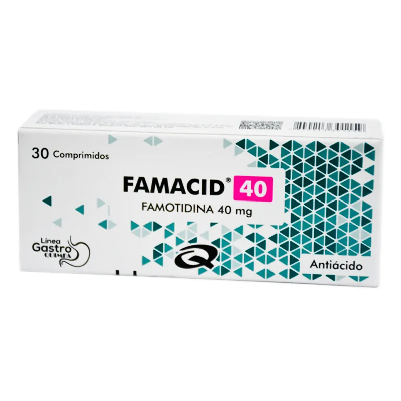 Famacid Famotidina 40 mg - Cont. 30 Comprimidos
