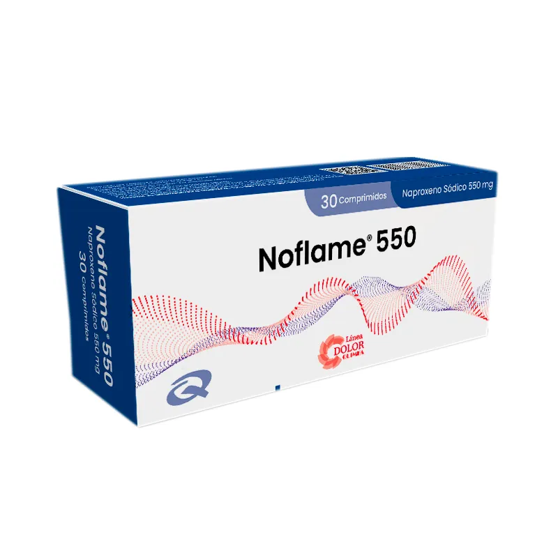 Noflame Naproxeno Sodico 550 mg - Cont. 30 Comprimidos