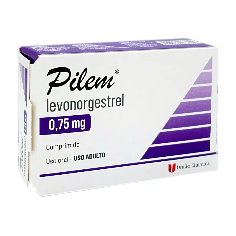 Pilem Levonorgestrel 0,75 mg - Cont. 2 Comprimidos