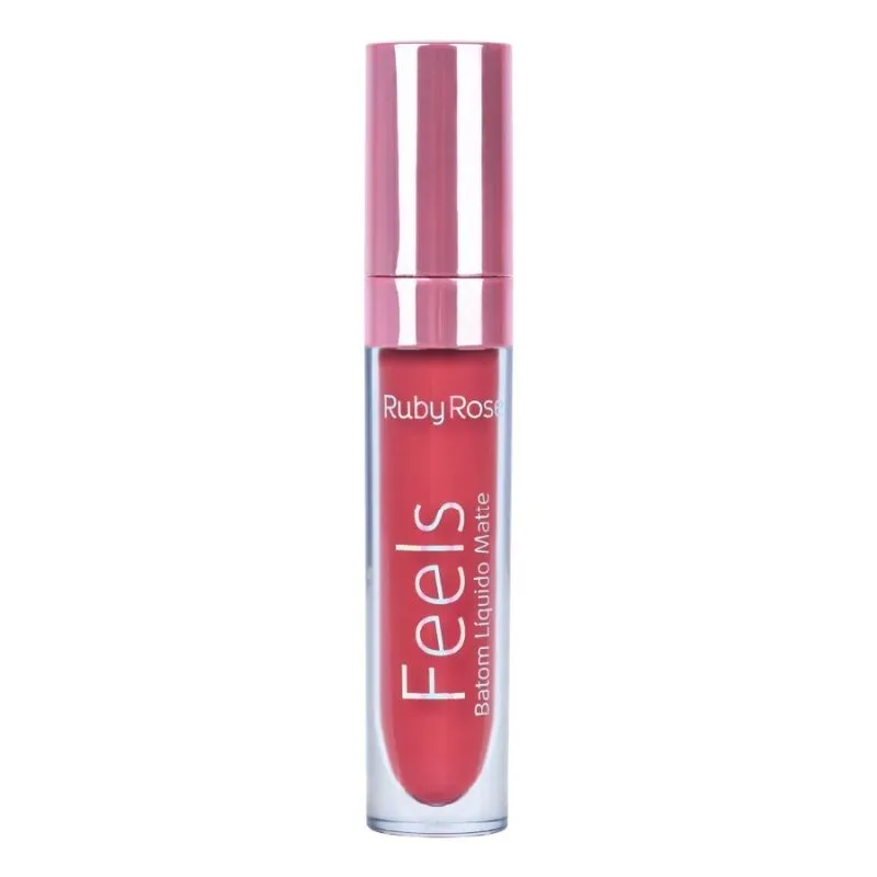 Labial Liquido Matte Feels 7 Ruby Rose - Cont. 1 Unidad