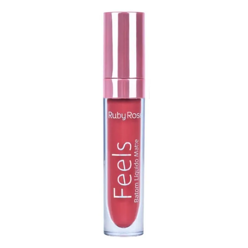 Labial Liquido Matte Feels 3 Ruby Rose - Cont. 1 Unidad