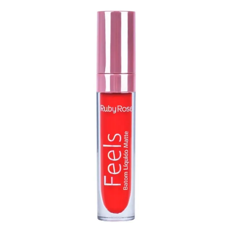 Labial Liquido Matte Feels 4 Ruby Rose - Cont. 1 Unidad