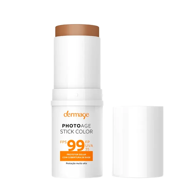 Protector Solar Facial Stick FPS 99 Color Medio Intenso Dermage - Cont.16 gr