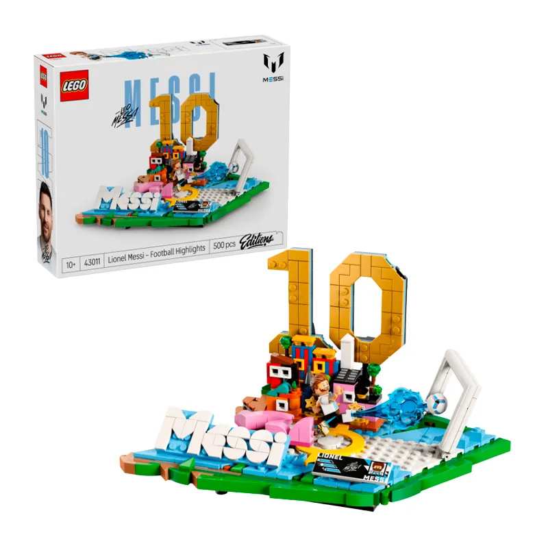 Lionel Messi Fenomenos del Futbol Lego