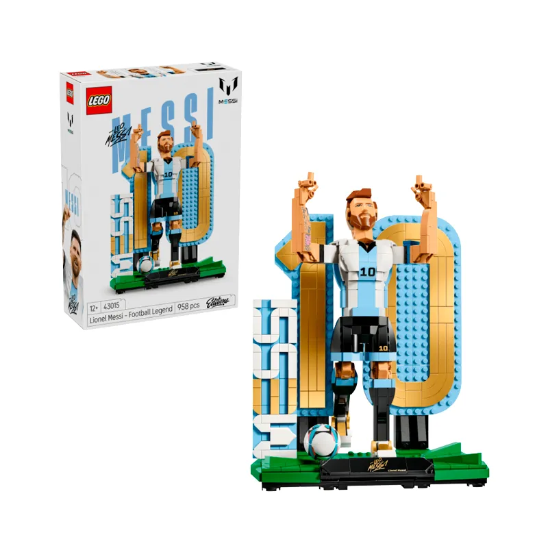 Lionel Messi Leyenda del Futbol Lego