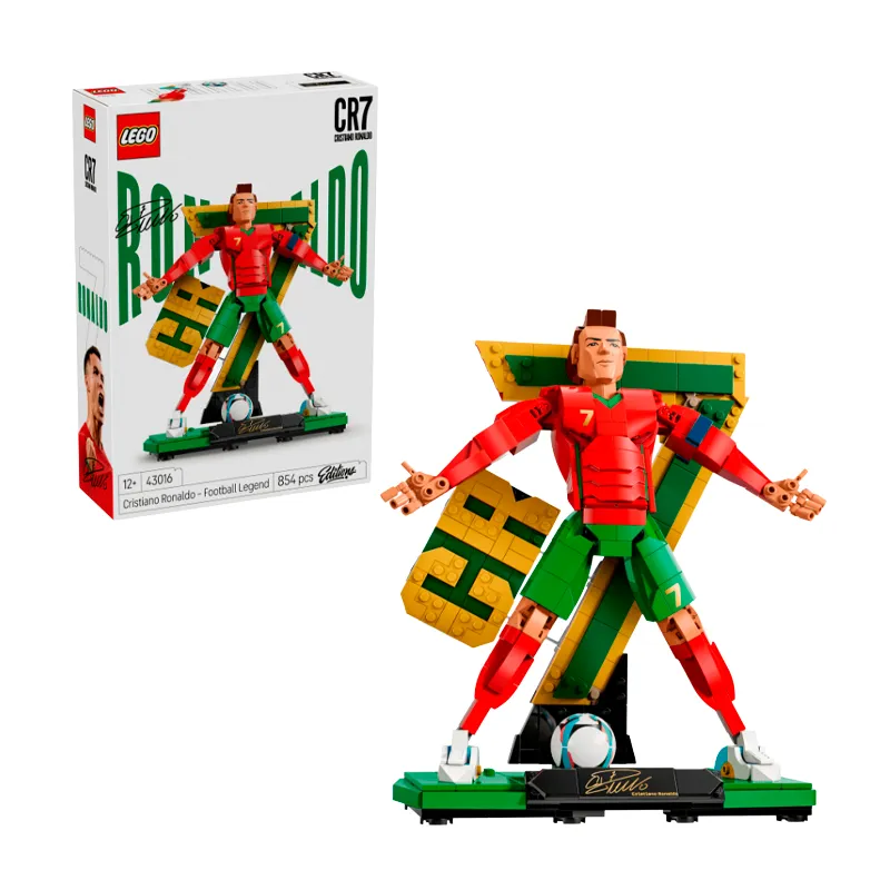 Cristiano Ronaldo Leyenda del Futbol Lego