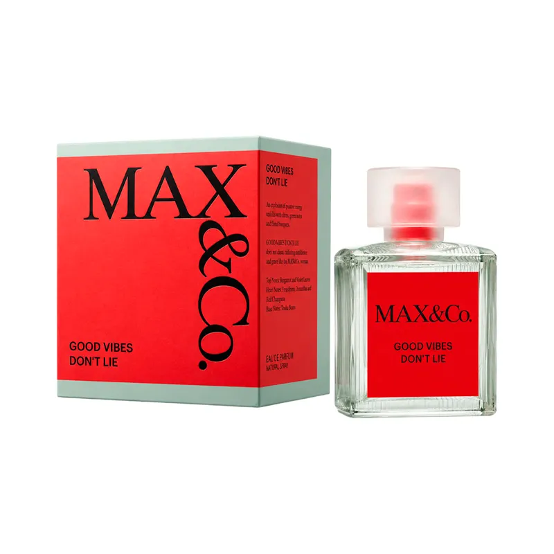 Perfume Good Vibes Don't Lie Eau de Parfum Max&Co UFC - Cont.50 mL