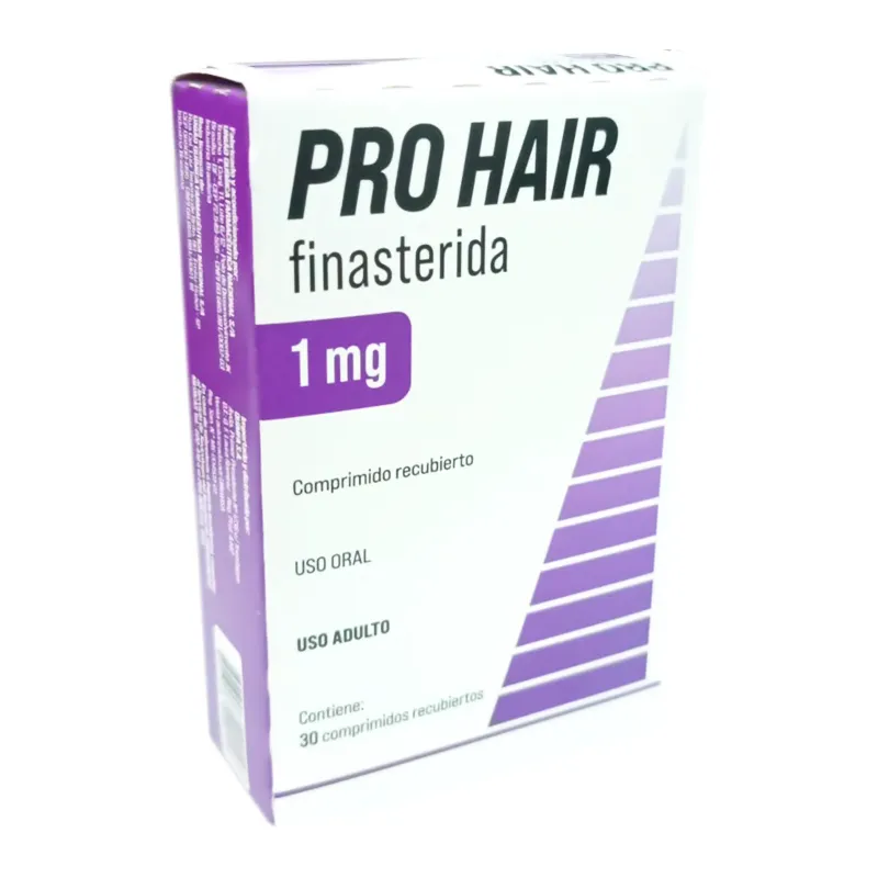 Pro Hair Finasterida 1 mg - Cont. 30 Comprimidos Recubiertos