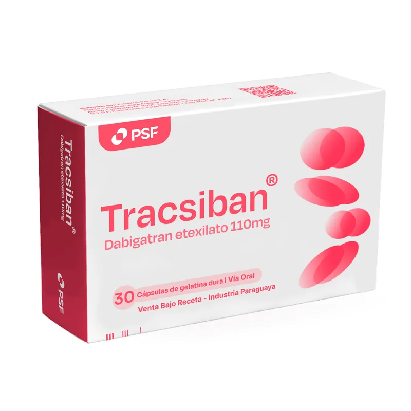 Tracsiban Dabigatran Etexilato 110 mg - Cont. 30 Capsulas