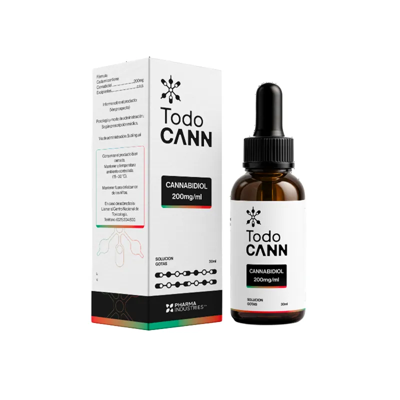 Cannabidiol Iso 200 mg / ml Todocann - Cont.30 mL