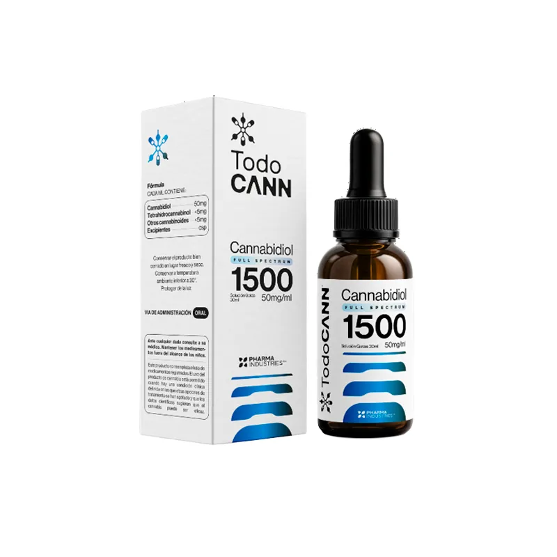 Cannabidiol Full 50 mg/ml Todocann - Cont.30 mL