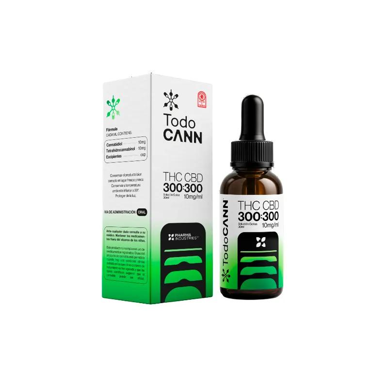 Thc CBD 300 10 mg/ ml Todocann - Cont.30 mL