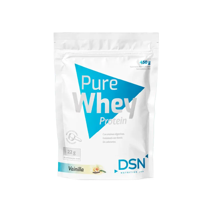 Pure Whey Protein Vainilla DSN - Cont. 450 gr