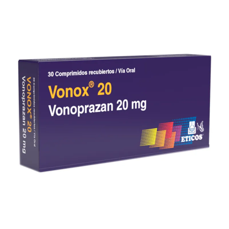 Vonox Vonoprazan 20 mg - Cont. 30 Comprimidos Recubiertos