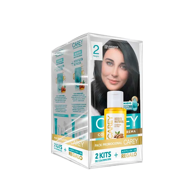 Pack Promocional Negro Azulado Carey