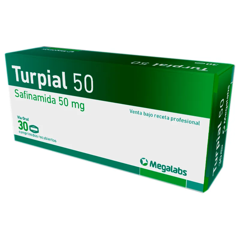 Turpial Safinamida 50 mg - Cont. 30 Comprimidos Recubiertos