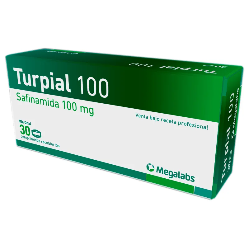 Turpial Safinamida 100 mg - Cont. 30 Comprimidos Recubiertos