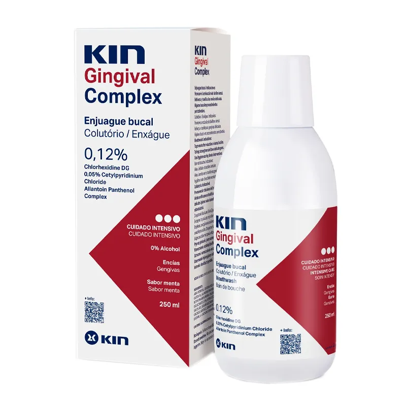 Enjuague Bucal Kin Gingival Complex - Cont. 250 mL