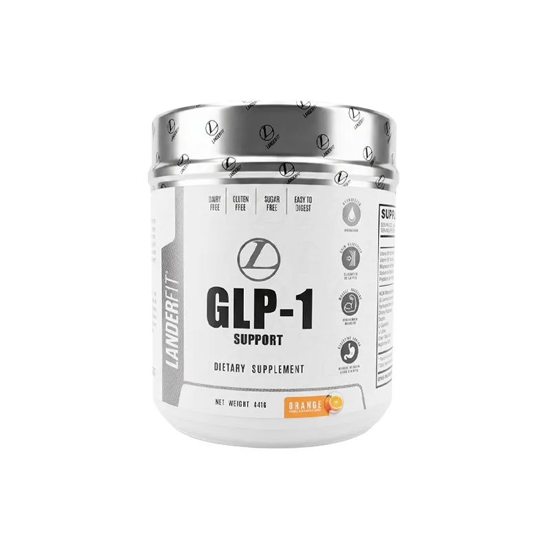 Suplemento Dietario GLP-1 Support Sabor Naranja Lander Fit - Cont.450 gr