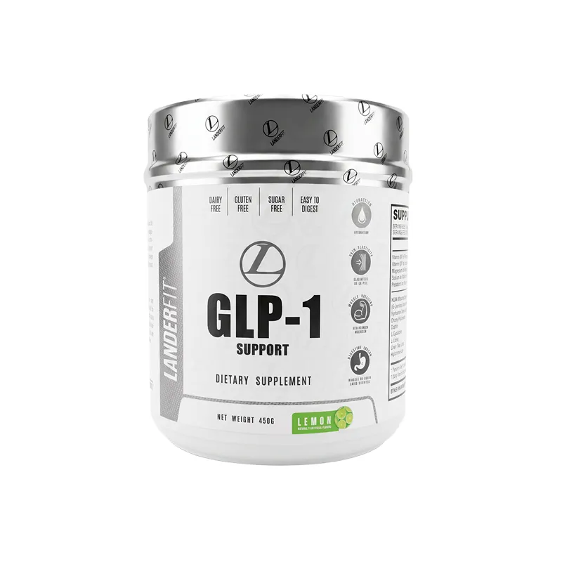 Suplemento Dietario GLP-1 Support Sabor Limon Lander Fit - Cont.450 gr