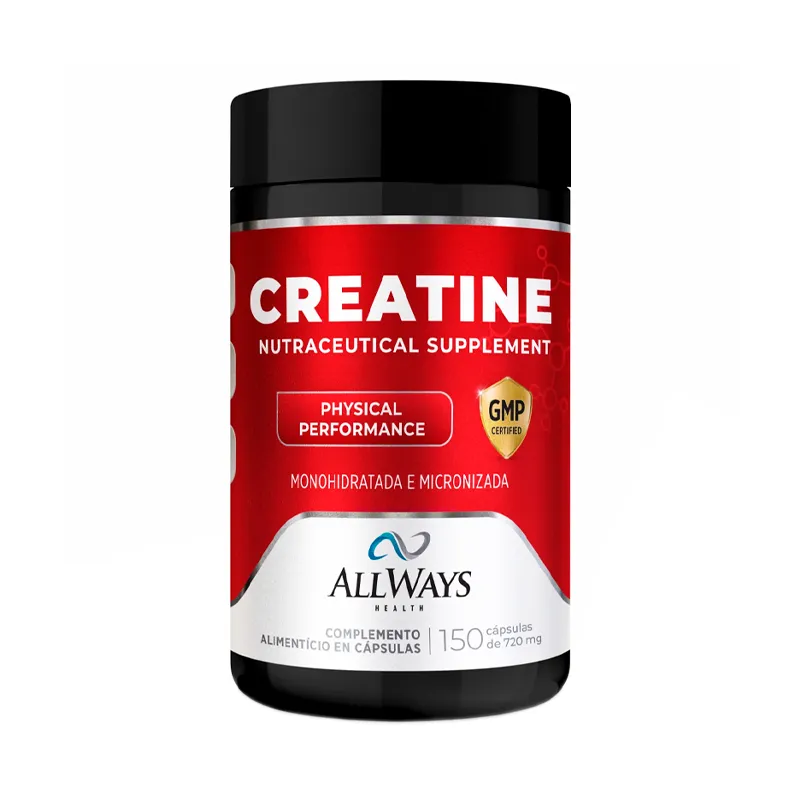 Suplemento Allways Creatine - Cont. 150 Capsulas de 720 mg