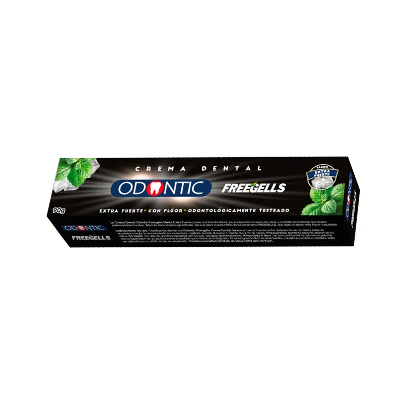 Crema Dental Freegells Extra Fuerte Odontic - Cont.90 gr