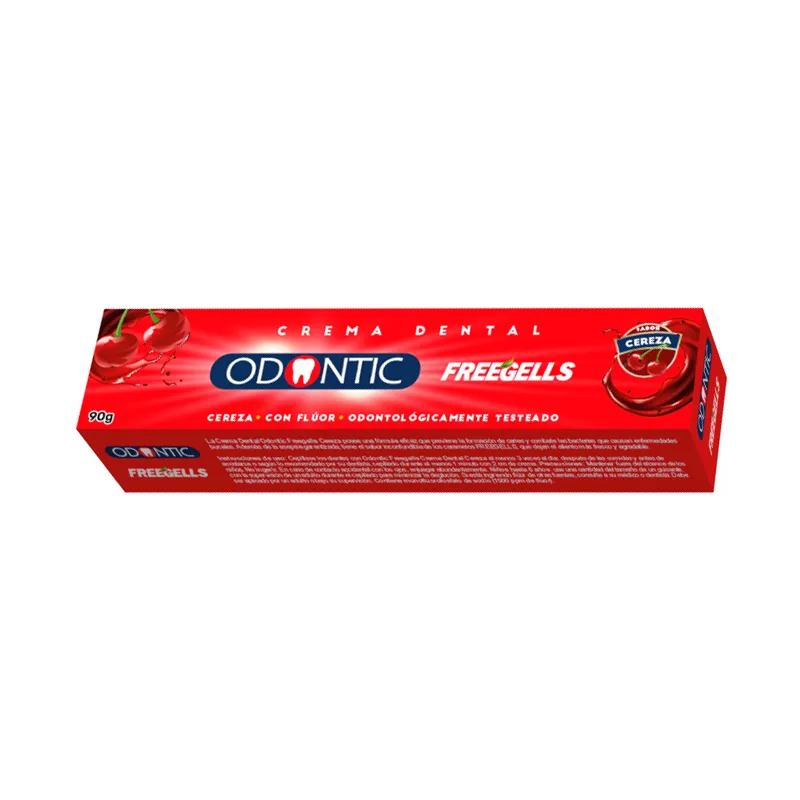 Crema Dental Freegells Cereza Odontic - Cont.90 gr