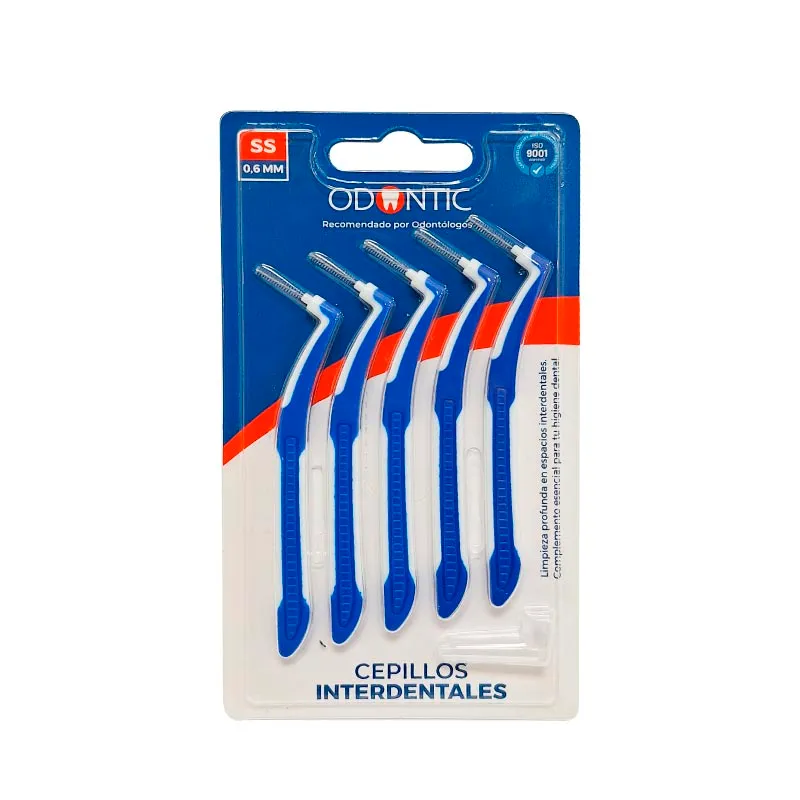 Cepillo Interdental 0,6 mm Odontic - Cont.5 unidades