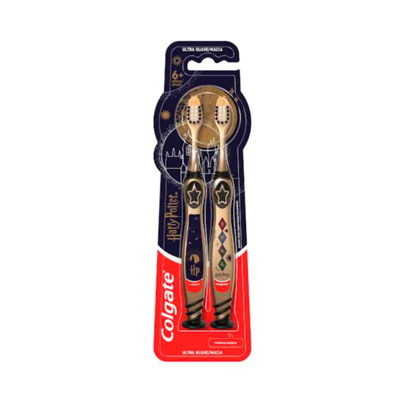 Cepillo de Dientes Infantil Smiles Harry Potter Colgate - Cont.2 unidades