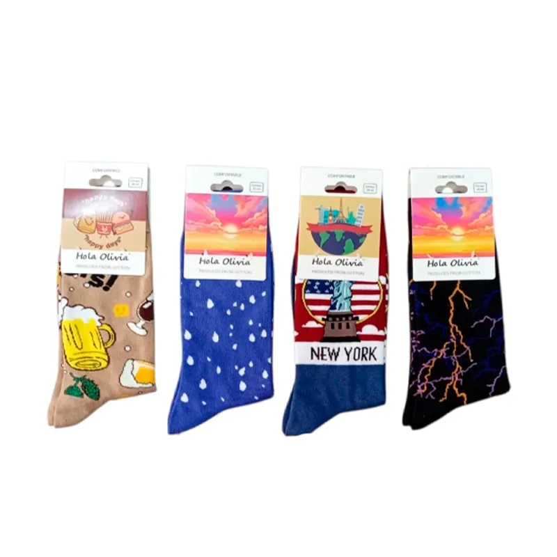 medias juvenil colores y diseños varios texco - cont. 1 unidad