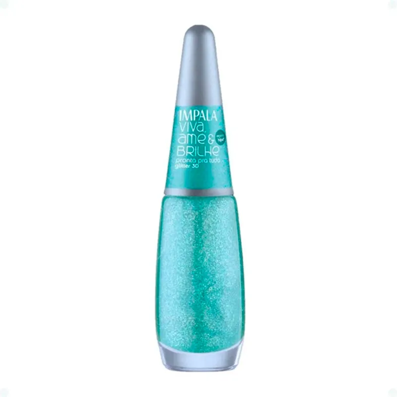 Esmalte Glitter 3D Pronta Pra Tudo Impala