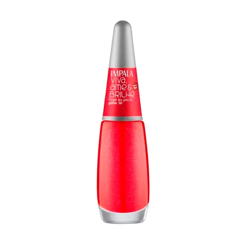 Esmalte Glitter 3D Hoje Eu Posso Impala