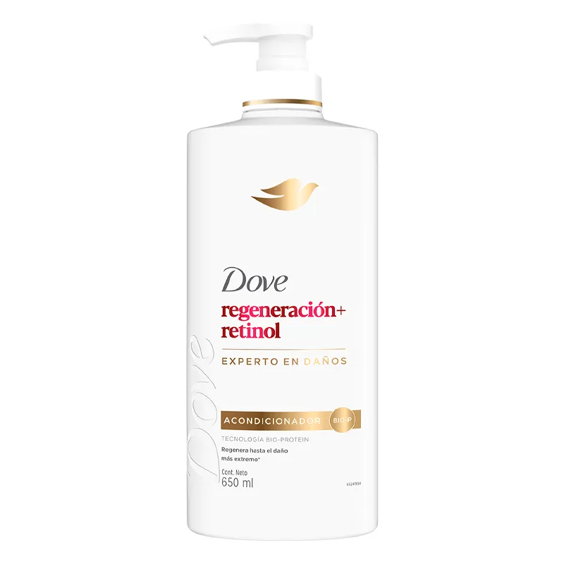 acondicionador regeneracion + retinol dove - cont. 650 ml