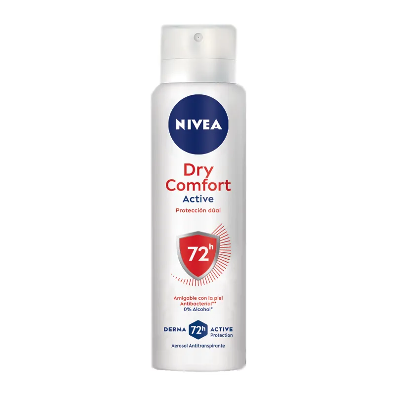 Antitranspirante en Aerosol Dry Comfort Nivea - Cont. 150 mL