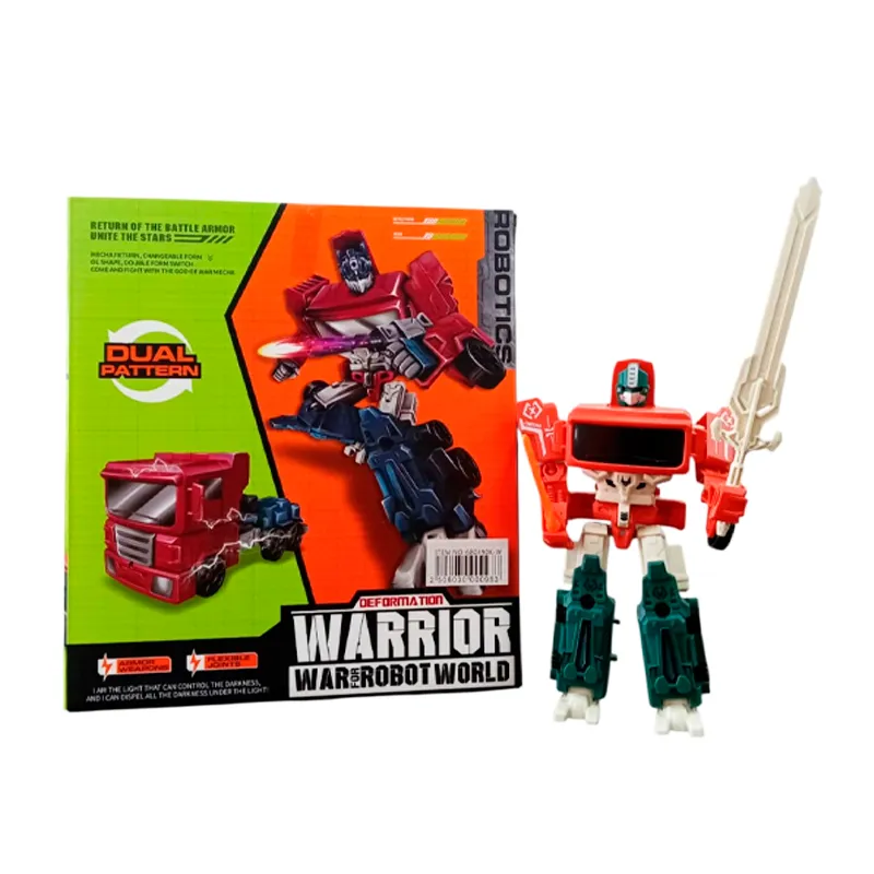 camion robot warrior colores varios texco - 1 unidad