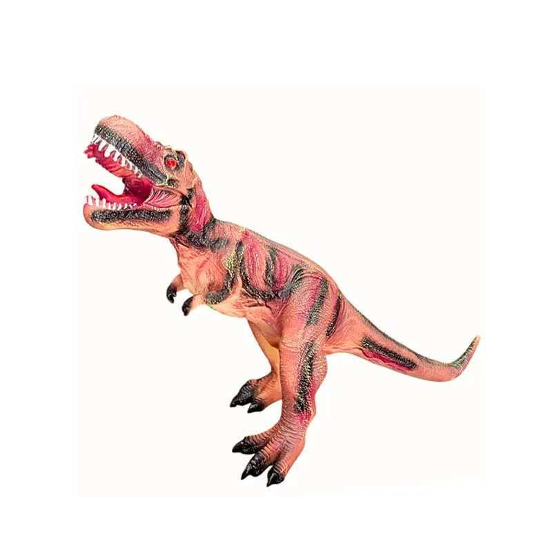 dinosaurio de goma 76 cm texco - 1 unidad